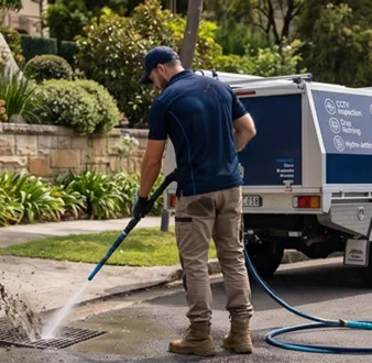 Drain odour treatment in Rozelle